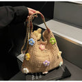 Boho Crochet Shoulder Bag - DippedShop Wholesale - #7683