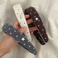 Stylish Color Block Star Print Sponge Headband MK2SPM6W6HBD12