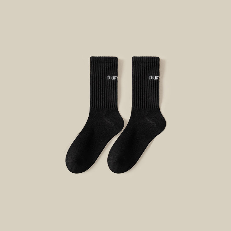 Solid Color Soft Socks - DippedShop Wholesale - #6067
