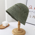 Straw Hollow Bucket Hat - DippedShop Wholesale - #2035