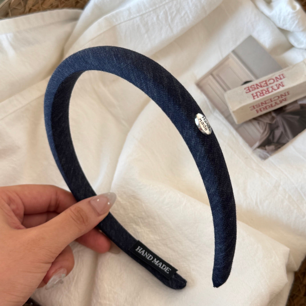 Simple Solid Color Non-slip Headband 6W6HBD399