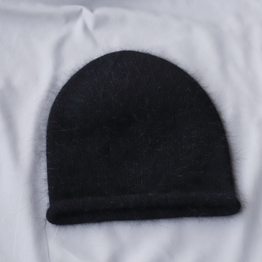 Cute Bowknot Pendant Angora Knit Beanie 6W6HAT706