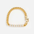 Chunky Rhinestone Choker - DippedShop Wholesale - #8899