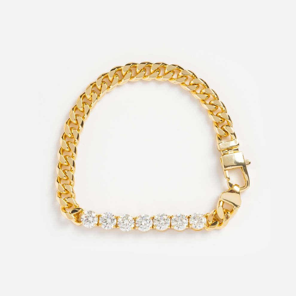 Chunky Rhinestone Choker - DippedShop Wholesale - #8899
