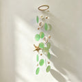 Handmade Spiral Starfish Sea Shell Wind Chime 6H7HLS222
