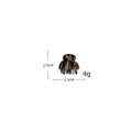 Vintage Tortoise Shell Textured Mini Claw Clip 6W6HCP1285