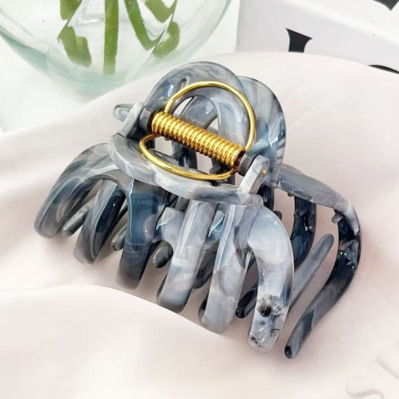Simple Large Octopus Strong Hold Hair Claw 6W6HCP1664