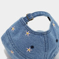 Embroidered Daisy Baseball Cap - DippedShop Wholesale - #8867