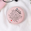 Pink Foldable Makeup Mirror - DippedShop Wholesale - #2787