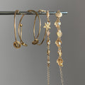 Retro Shell Pearl Gold Plated - DippedShop Wholesale - #2227