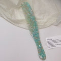 Checkerboard Acetate Anti-Static Hair Combs - DippedShop Wholesale - #6851