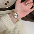 Oval Dial Bracelet Watch - DippedShop Wholesale - #1667