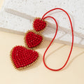 Heart Pendant Bag Charm - DippedShop Wholesale - #1683