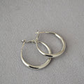 Minimalist Metal Hoop Earrings - DippedShop Wholesale - #4739
