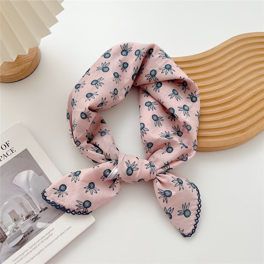Animal Print Silk Scarf - DippedShop Wholesale - #6067