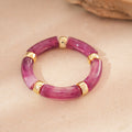 Purple Irregular Acrylic Bracelets - DippedShop Wholesale - #0211