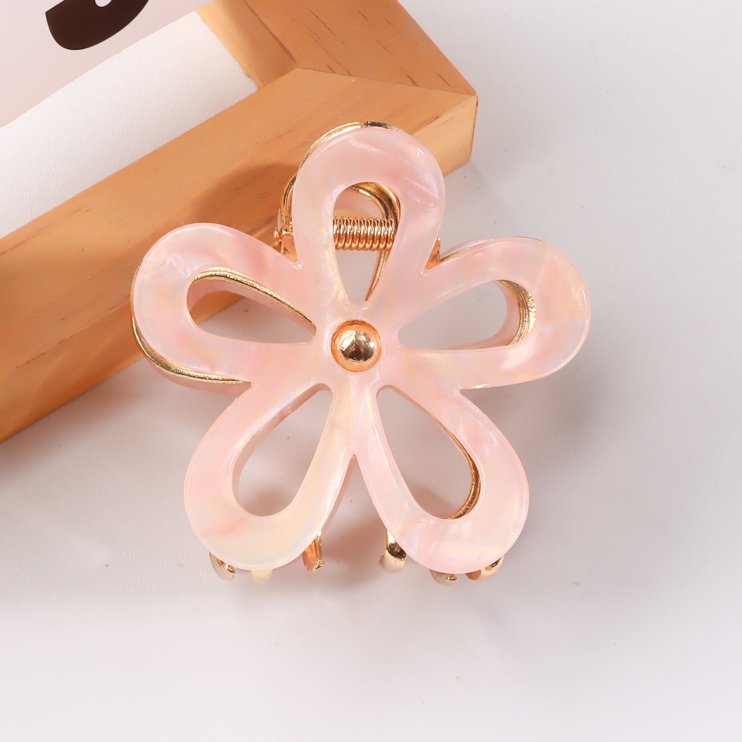 Danity Colorful Flower Mini Metal Hair Claw MK2PPM6W6HCP357