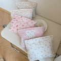 Floral Cotton Makeup Bag - DippedShop Wholesale - #4243