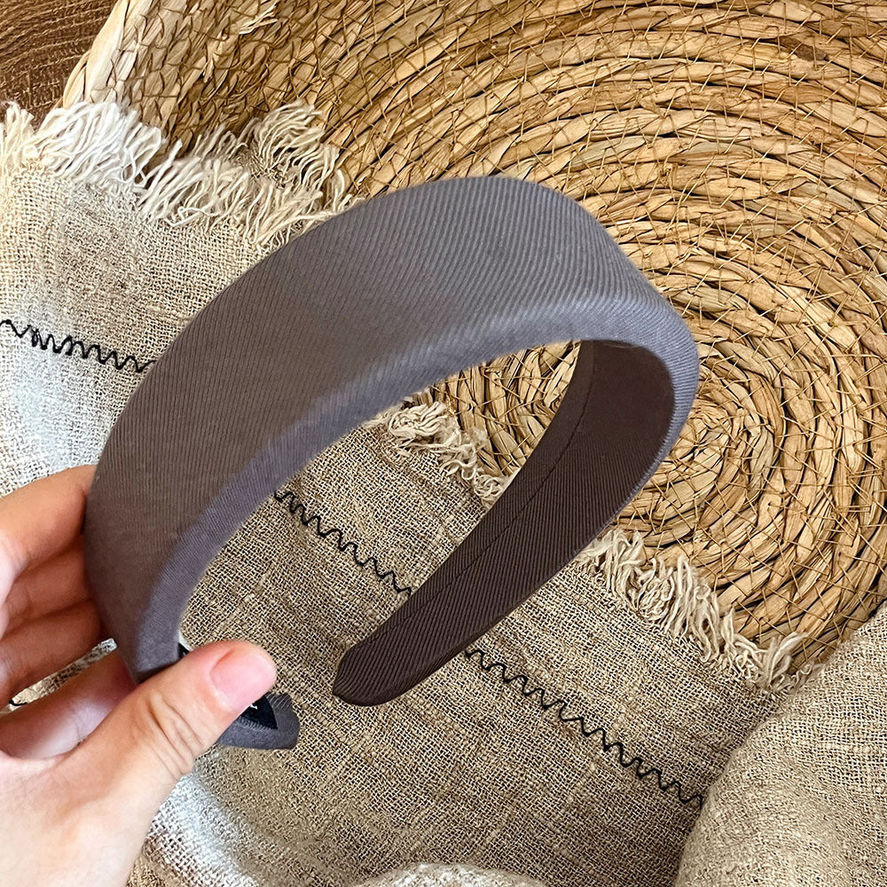 Soft Padded Wide Headband - DippedShop Wholesale - #5123