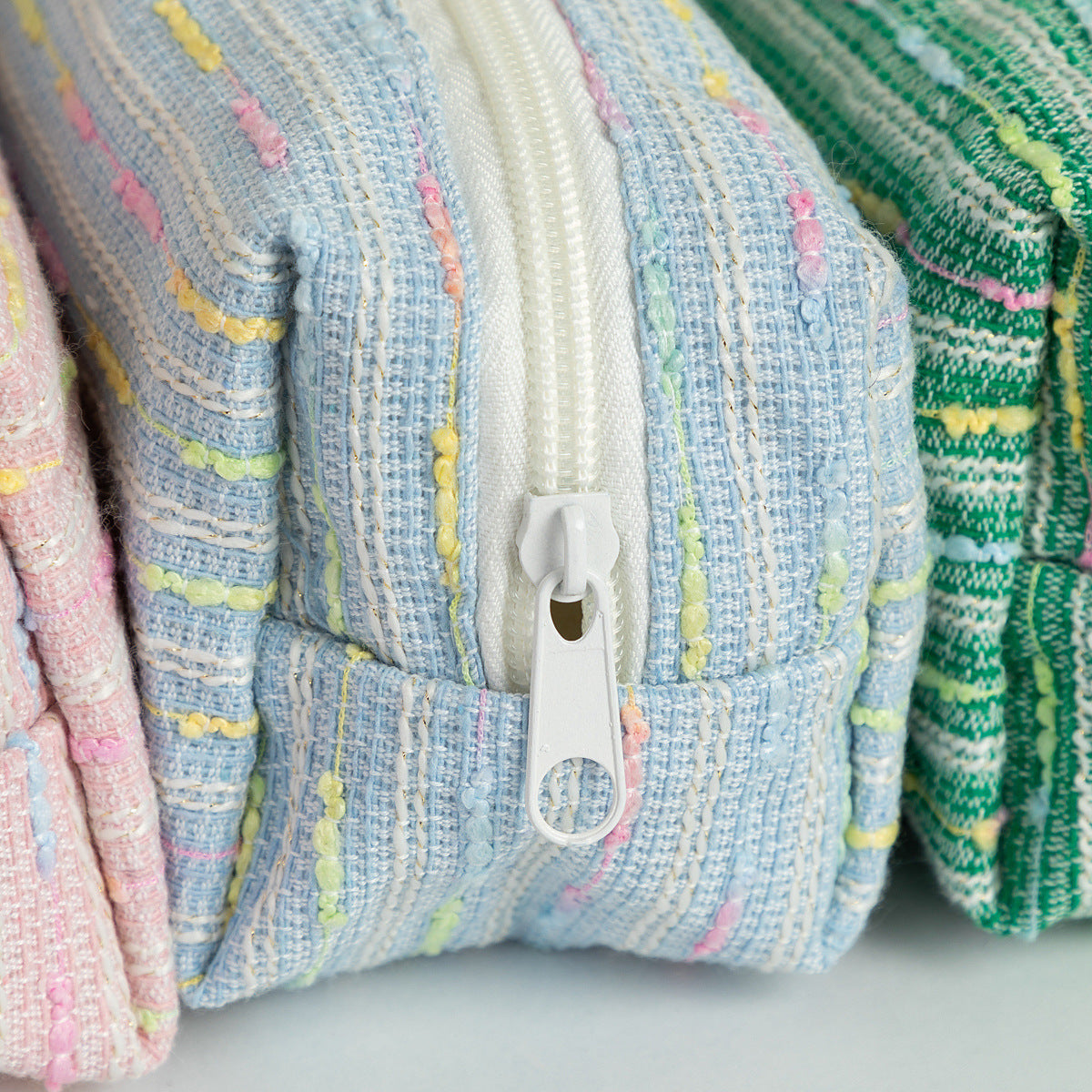 Cute Multi-Color Line portable Pencil Pouch 6S10BOB1045