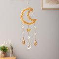 Handcrafted Moon Crystal Suncatcher - DippedShop Wholesale - #1971