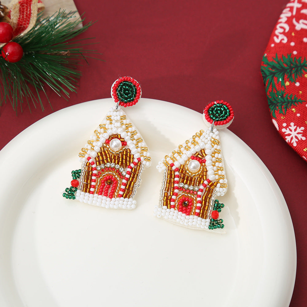 Snowman Stud Earrings - DippedShop Wholesale - #1331