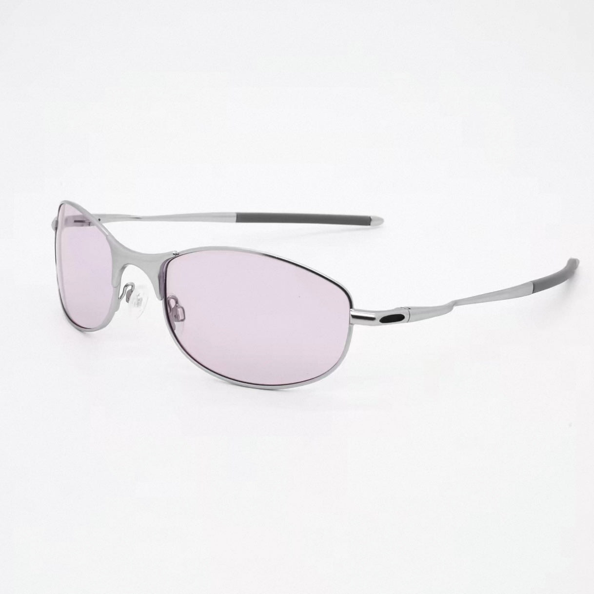 Polarized Metal Oval Sunglasses - DippedShop Wholesale - #7427