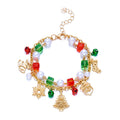 Christmas Bell Beaded Bracelet - DippedShop Wholesale - #0083