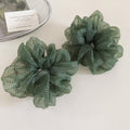 Vintage Polka Dots Sheer Organza Elastic Scrunchies MK2BW6W6HSR86
