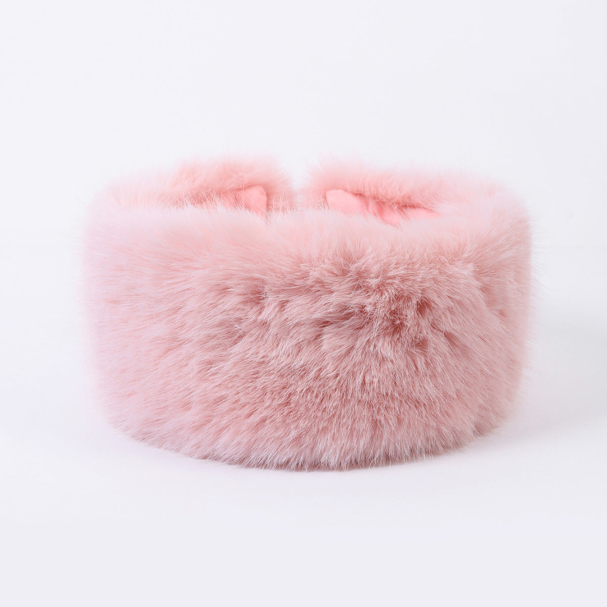 Faux Fur Earmuff Headband - DippedShop Wholesale - #9107