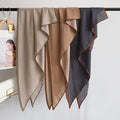 Classic Houndstooth Silk Scarf - DippedShop Wholesale - #4883