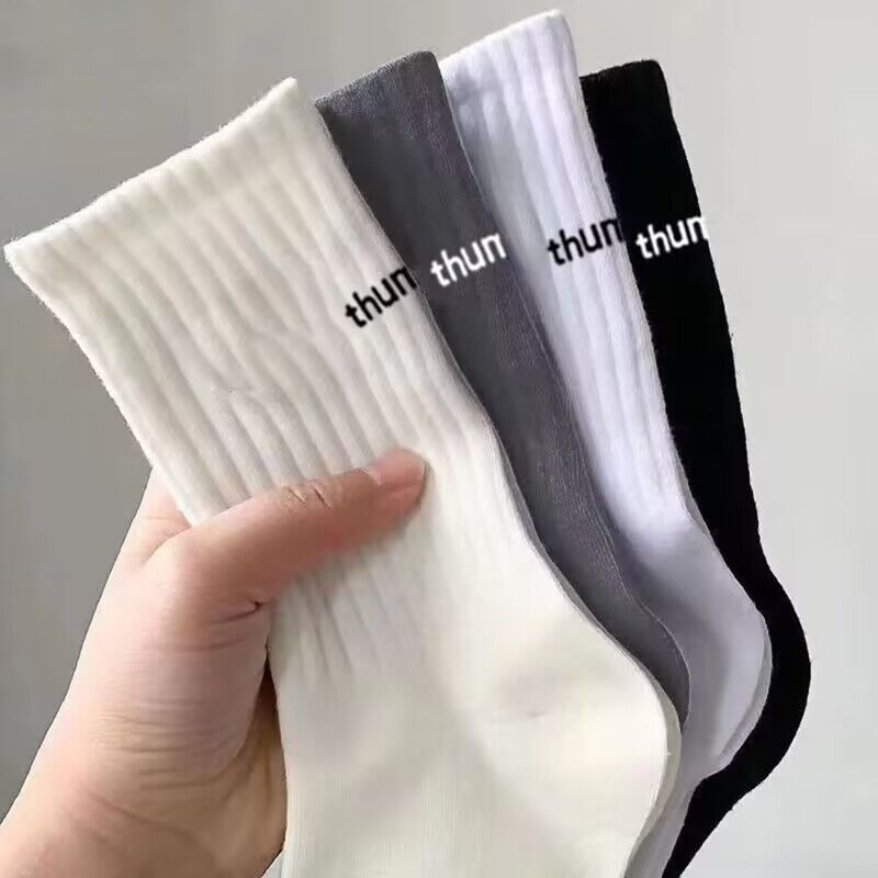 Solid Color Soft Socks - DippedShop Wholesale - #2227
