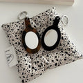 Cute Acetate Tortoise Leopard Mini Mirror Keychain 6W10BBC865