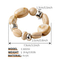 Irregular Acrylic Color Block Bracelet - DippedShop Wholesale - #1699