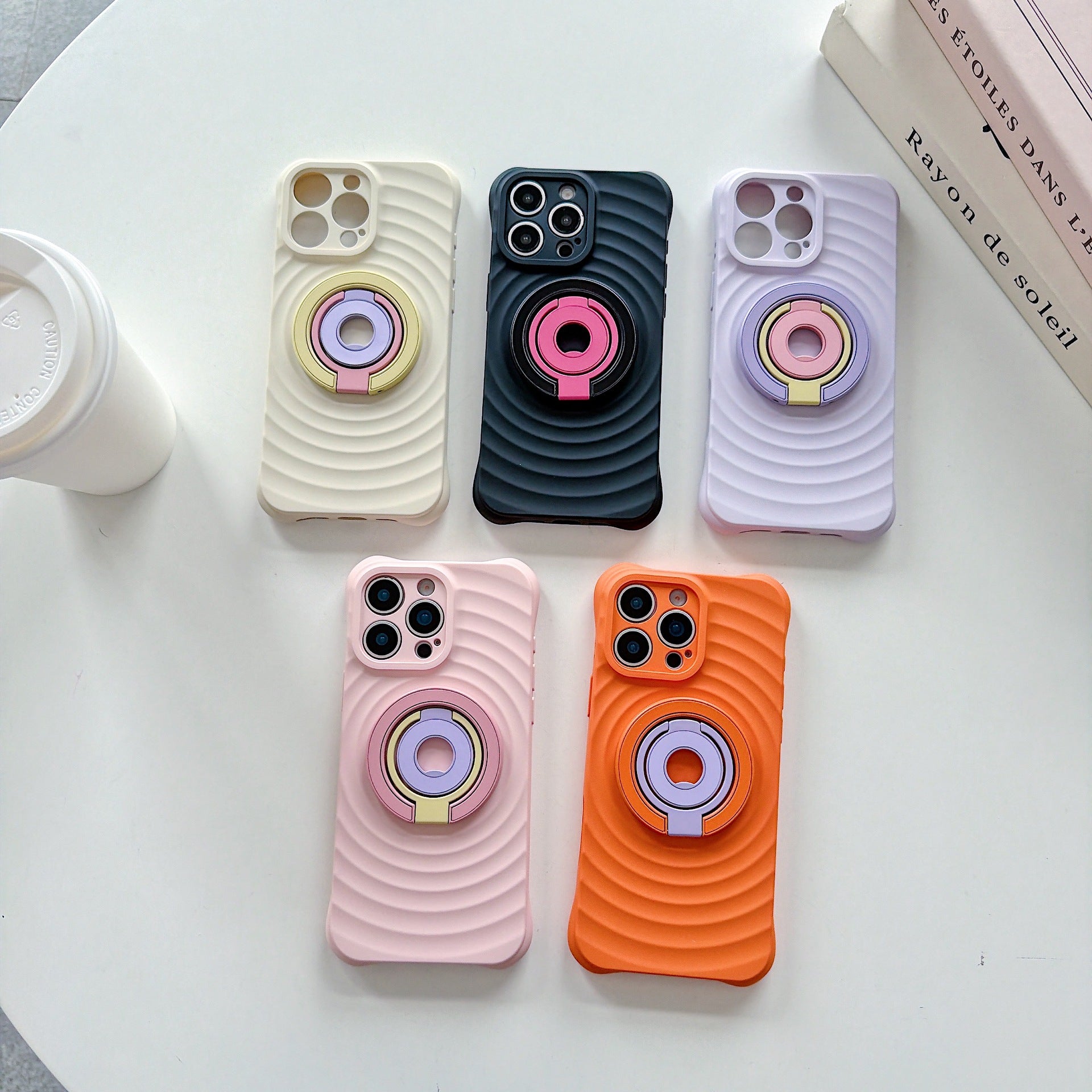 Magnetic Ring Holder Phone Case - DippedShop Wholesale - #4115