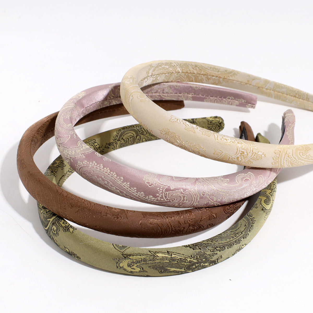 Satin Jacquard Hairband - DippedShop Wholesale - #5507