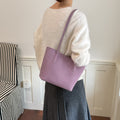 Vintage Woven Shoulder Bag With - DippedShop Wholesale - #3459