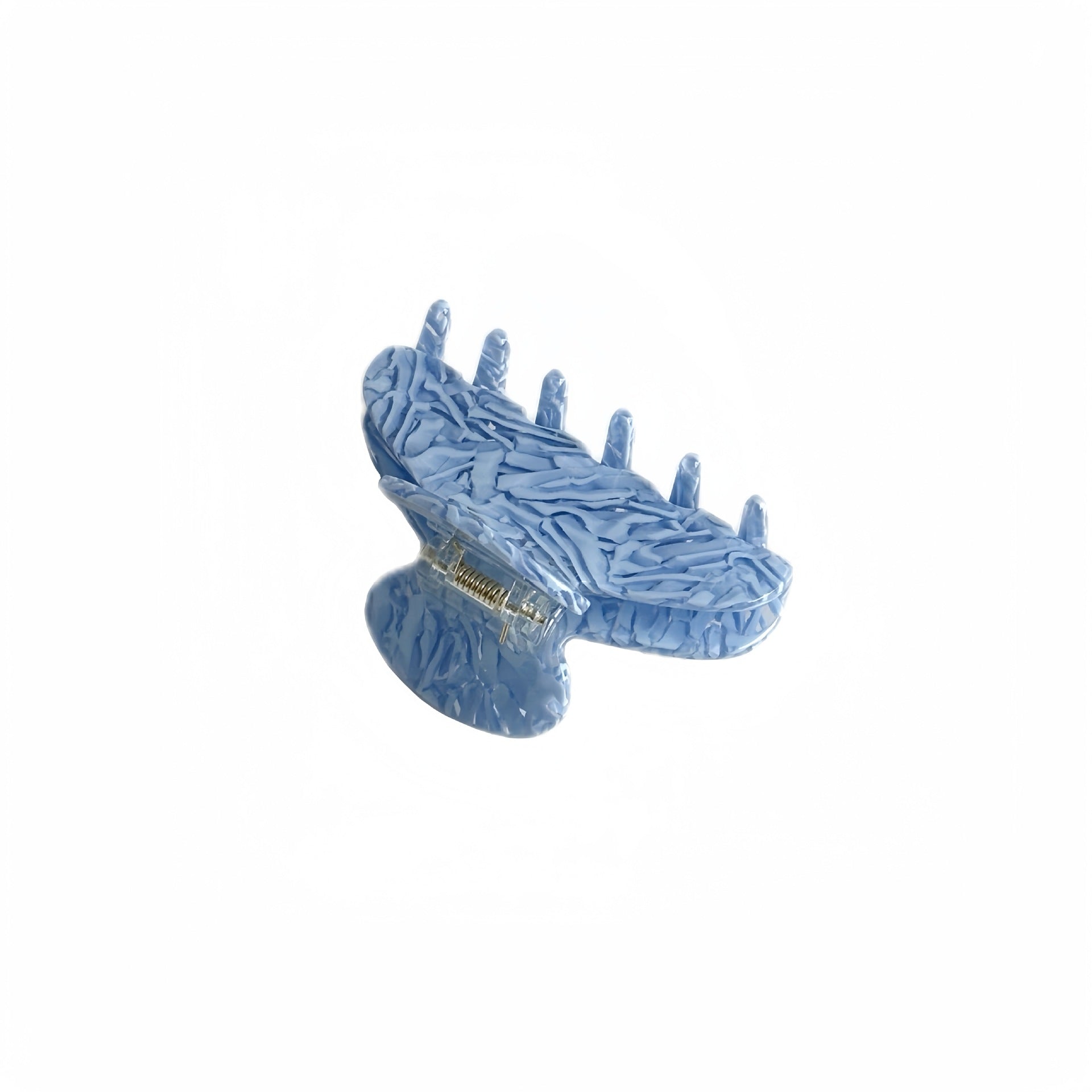 Textured Color Block Hair Claw - DippedShop Wholesale - #3475