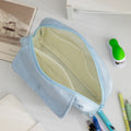 Stylish Solid Color Large Capacity Pencil Pouch 6S10BOB1046