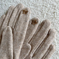 Bowknot Plush Touchscreen Gloves - DippedShop Wholesale - #5219