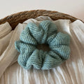Minimalist Solid Color Knit Hair Scrunchies 6W6HSR323