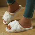 Thick Plush Indoor Slippers - DippedShop Wholesale - #3859