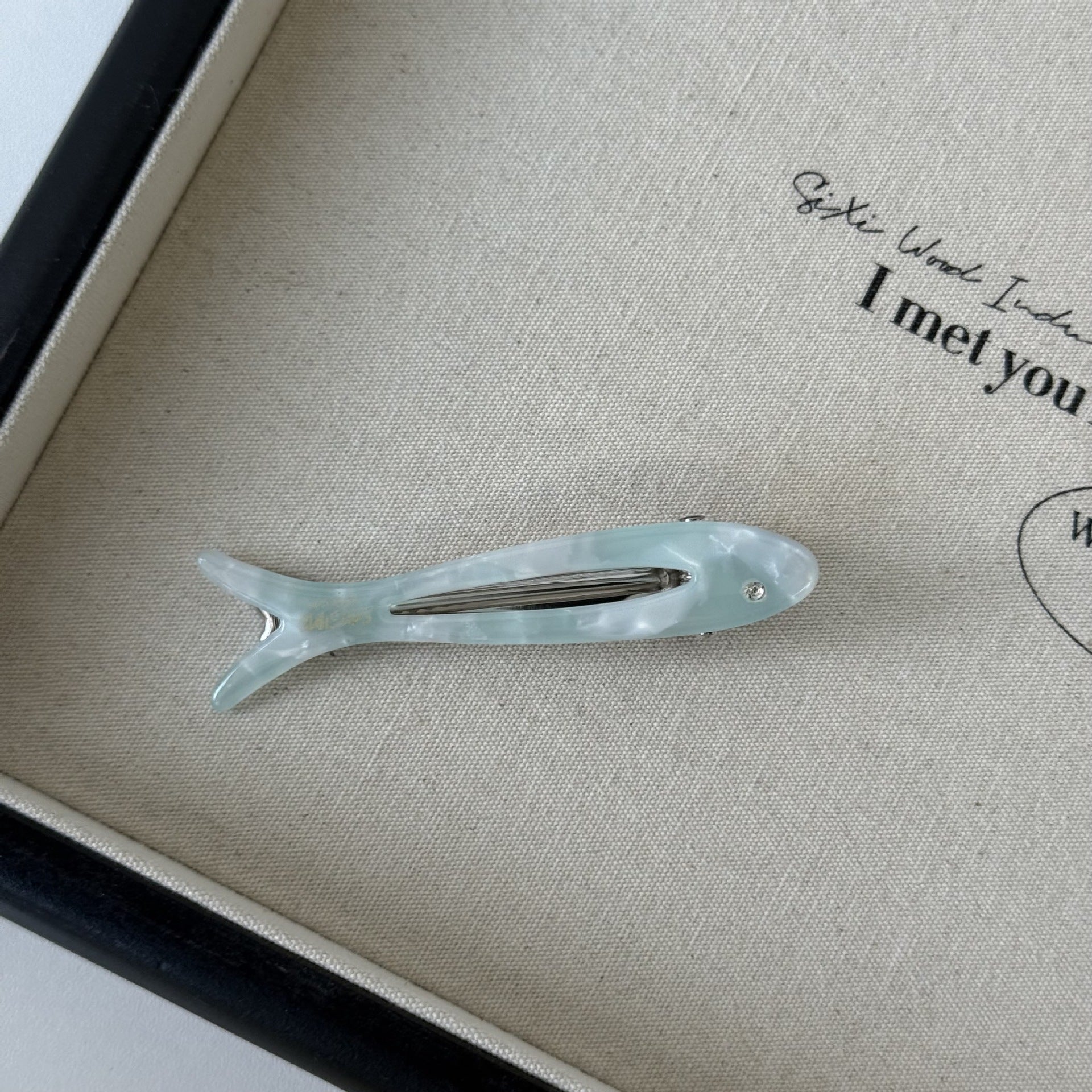 Hollow Fish Hair Clip - DippedShop Wholesale - #2387