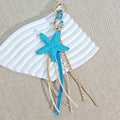 Handmade Raffia Woven Starfish Bag Charm MK2ZCEP6W10BBC79