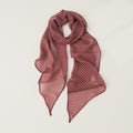 Chic Color Block Polka Dots Silk Scarf 6W6NSI253