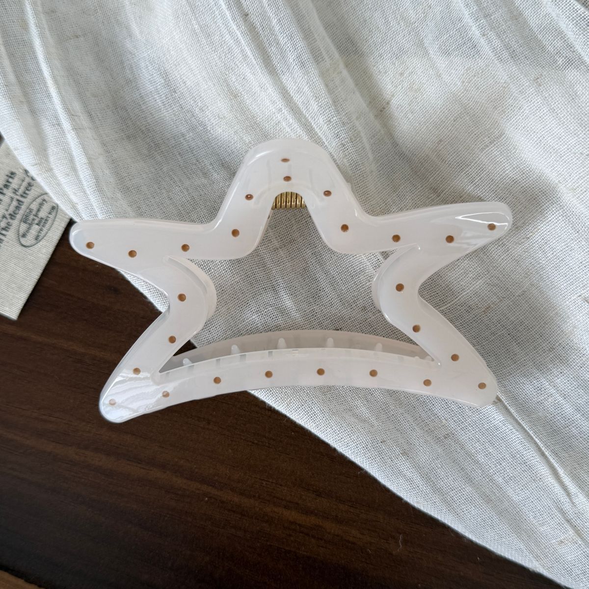 Minimalist Polka Dots Versatile Hair Claw 8AS6HCP303L