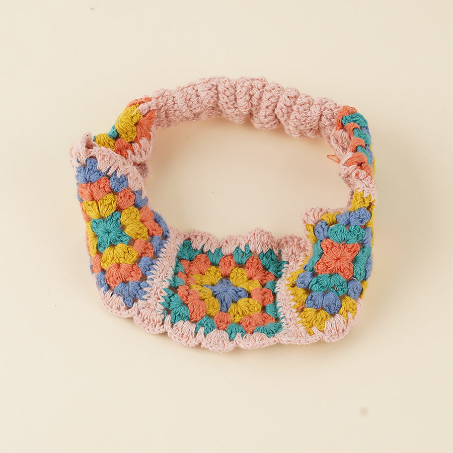 Crochet Elastic Hair Band - DippedShop Wholesale - #2819