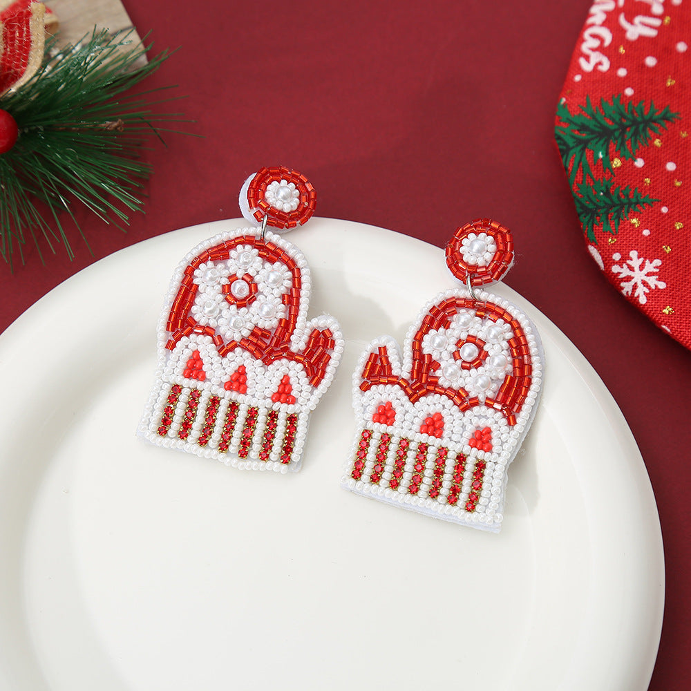 Snowman Stud Earrings - DippedShop Wholesale - #5795