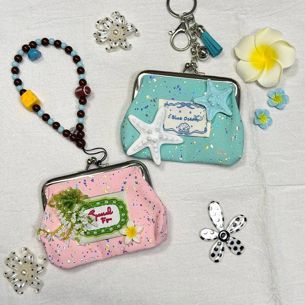 Mini Kiss Lock Coin Purse - DippedShop Wholesale - #8163