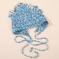 Boho Color Block Tassel Knit Triangle Headscarf MK2BK6W6HHS12